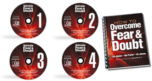 Overcome Fear Seminar CDs and Workbook